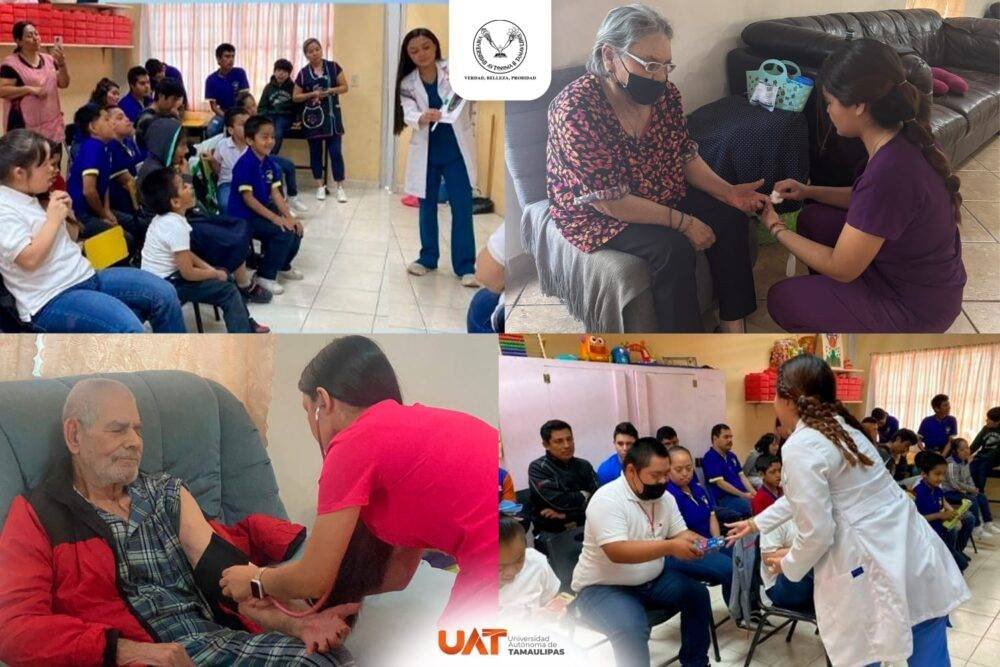 Atiende la UAT con servicios médicos gratuitos a grupos vulnerables y adultos mayores